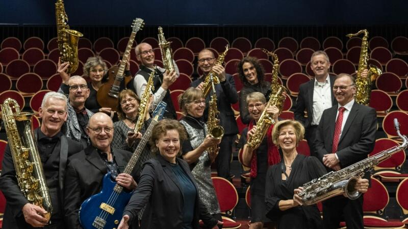 Jazz formatie E-sax