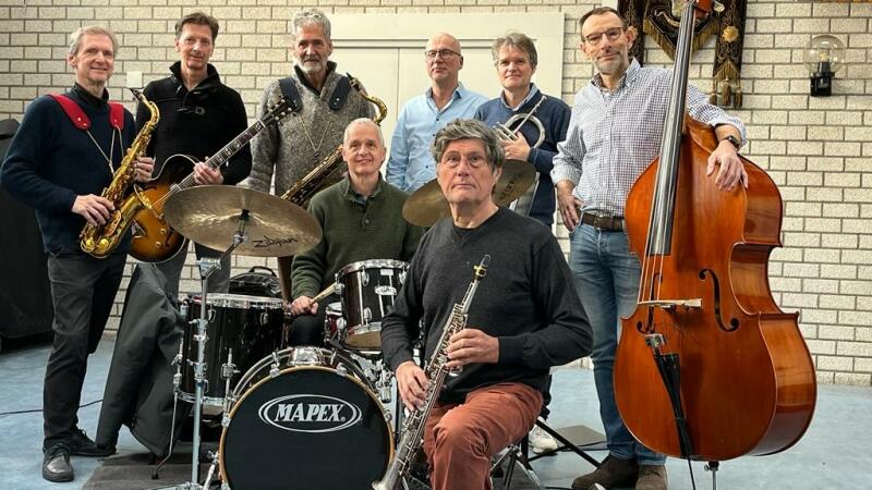 Jazzband van Crescendo Baarn