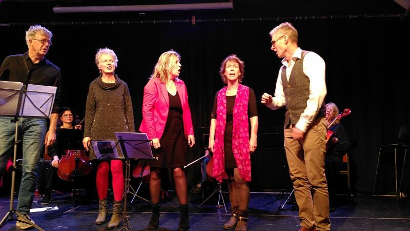 D5 zingt a capella