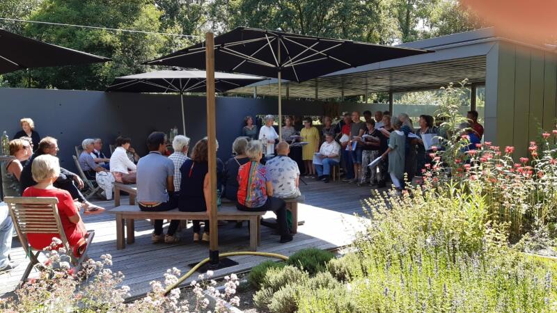 Franstalig koor Si On Chantait en het muzikale duo Plankgass