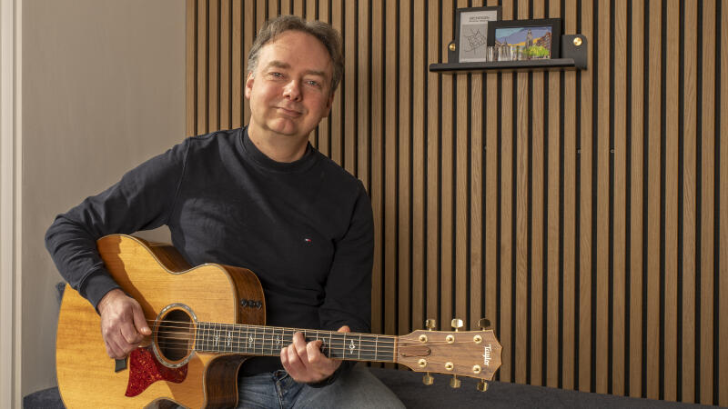 Maarten en de gitaar