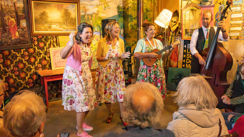 The Crème Brulettes, 3-stemmige zang én entertainment!