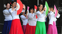 Flamenco- demostratiegroep Academia Estrella