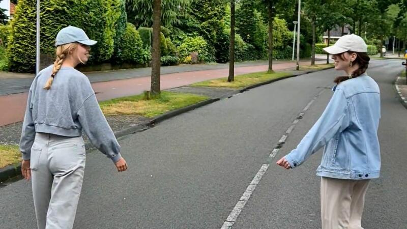 Veerle en Nora