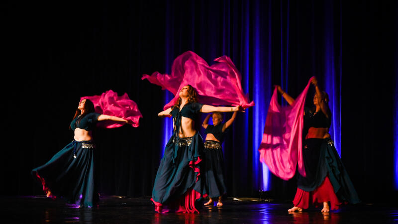 Oriëntaalse dansshow van Dansstudio Meijers