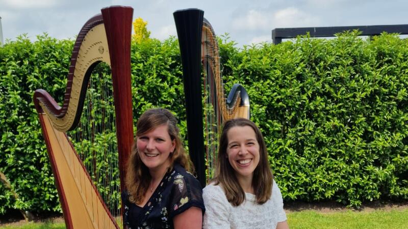 Harpduo Miek en Sandra