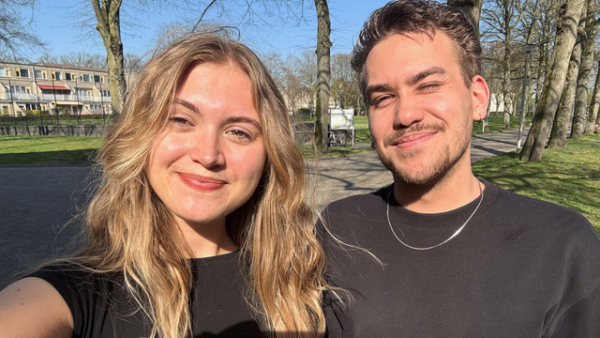 Berber Dietvorst en Damien Kunath